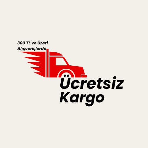 300 TL ve Üzeri Alışverişlerde Ücretsiz Kargo.